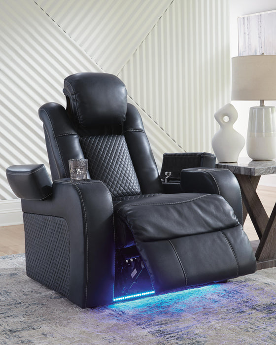 Fyne-Dyme Power Recliner - Red Gate Home Furnishings (Ball Ground, GA)