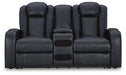 Fyne-Dyme Power Reclining Loveseat with Console - Red Gate Home Furnishings (Ball Ground, GA)