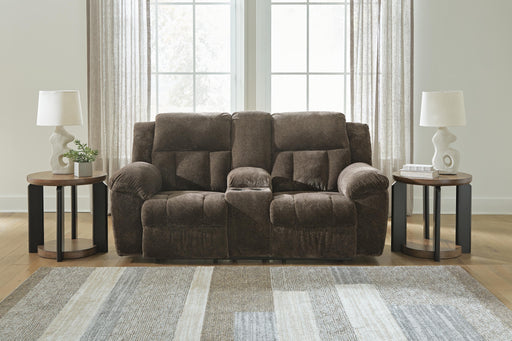 Frohn Reclining Loveseat with Console - Red Gate Home Furnishings (Ball Ground, GA)