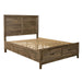 Liberty Furniture Ridgecrest Queen Storage Bed in Cobblestone image