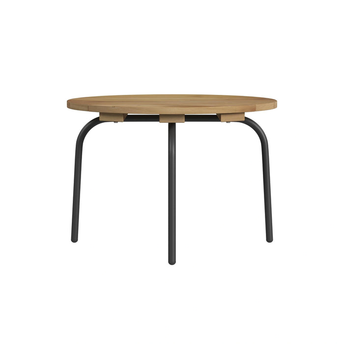Grace Outdoor Seating 4PC Set - Black, Natural and Olefin Beige