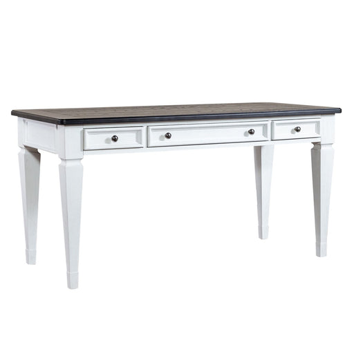 Allyson Park Writing Desk in Wirebrushed White - Red Gate Home Furnishings (Ball Ground, GA)