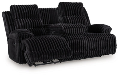 Rhine Falls Power Reclining Sofa with Drop Down Table - Red Gate Home Furnishings (Ball Ground, GA)