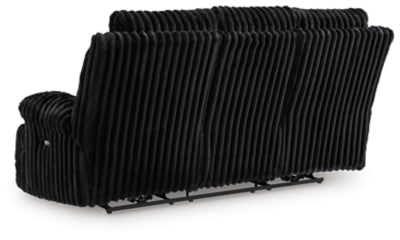 Rhine Falls Power Reclining Sofa with Drop Down Table - Red Gate Home Furnishings (Ball Ground, GA)