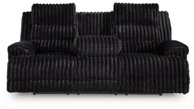 Rhine Falls Power Reclining Sofa with Drop Down Table - Red Gate Home Furnishings (Ball Ground, GA)