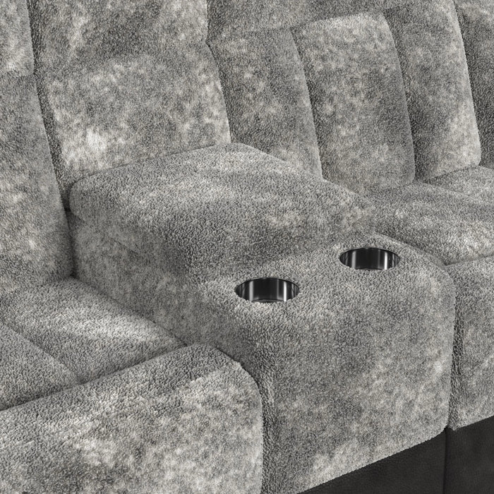 Santorini RHF Power Motion Recliner in Dillon/Shire Grey