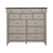 Ivy Hollow 11 Drawer Chesser in Weathered Linen image