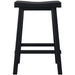 Creations 30 Inch Sawhorse Barstool - Black (RTA) image