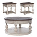 Morgan Creek Opt 3 Piece Set (1-Cocktail 2-End Tables) - Red Gate Home Furnishings (Ball Ground, GA)