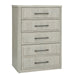 Modern Play 5 Drawer Chest - Red Gate Home Furnishings (Ball Ground, GA)