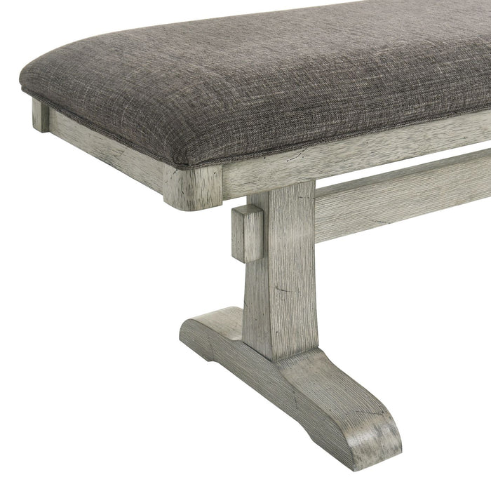 Hallendale Uph Dining Bench (RTA) - Red Gate Home Furnishings (Ball Ground, GA)