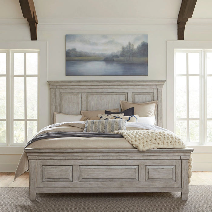 Heartland King California Panel Bed, Dresser & Mirror, Night Stand image