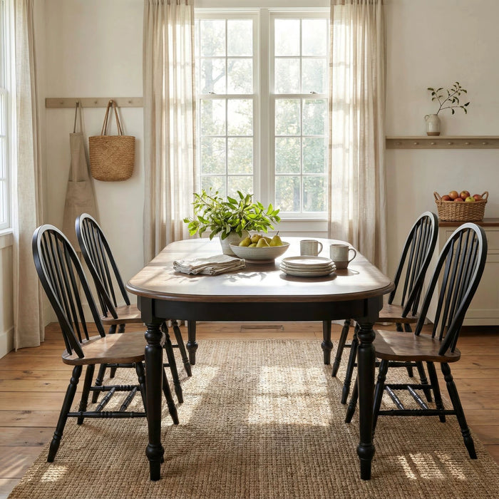 Carolina Crossing 5 Piece Leg Table Set image