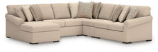 LadyMae Sectional with Chaise - Red Gate Home Furnishings (Ball Ground, GA)