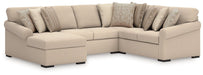 LadyMae Sectional with Chaise - Red Gate Home Furnishings (Ball Ground, GA)