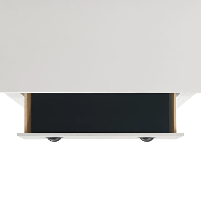 Kona 5-Drawer Chest in White