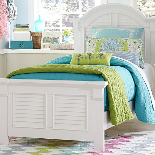 Liberty Furniture Summer House Twin Panel Bed in Oyster White image