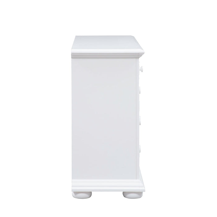Summer House 5 Drawer Dresser in Oyster White image