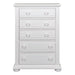 Summer House 5 Drawer Chest in White image