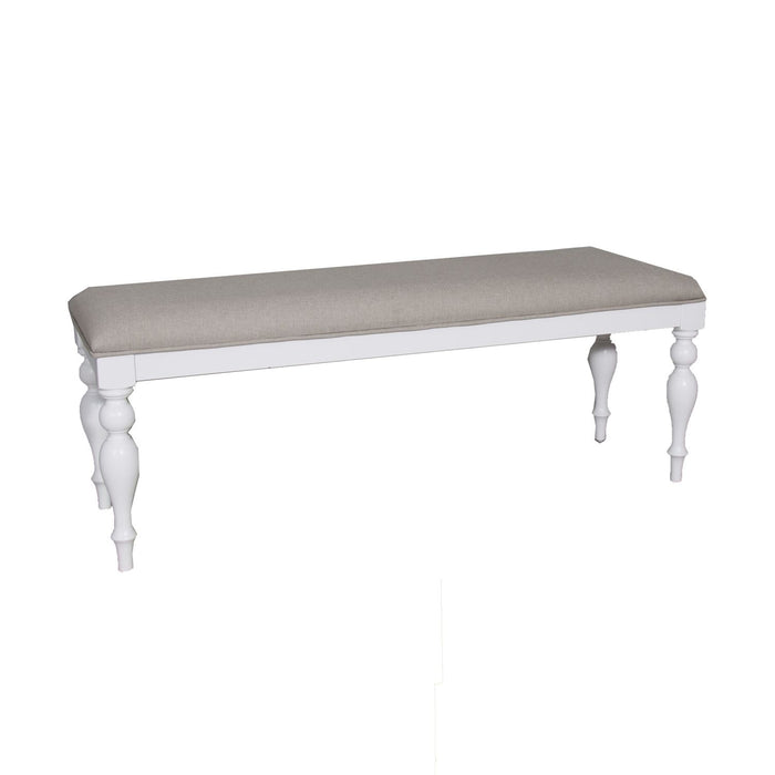 Summer House Bench in Oyster White image