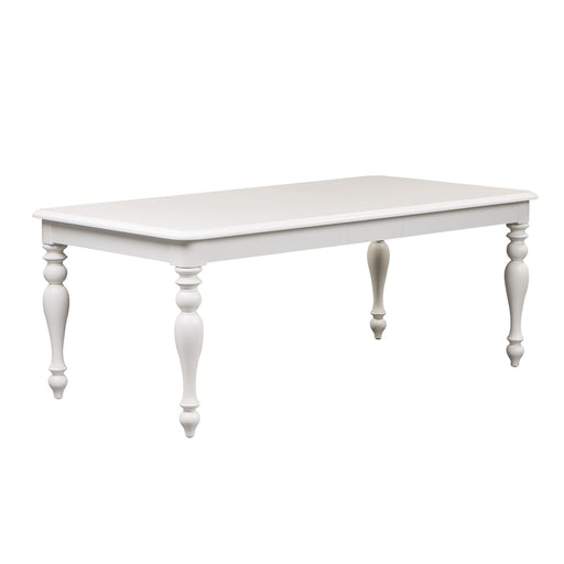 Summer House Rectangular Leg Table in Oyster White - Red Gate Home Furnishings (Ball Ground, GA)