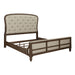 Americana Farmhouse King Shelter Bed, Dresser & Mirror, Night Stand - Red Gate Home Furnishings (Ball Ground, GA)