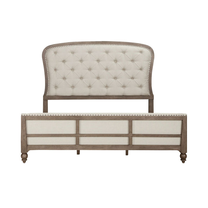 Americana Farmhouse Queen Shelter Bed
