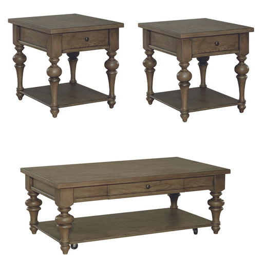 Americana Farmhouse 3 Piece Set - Red Gate Home Furnishings (Ball Ground, GA)