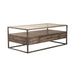 Jamestown Rectangular Cocktail Table in Brown image