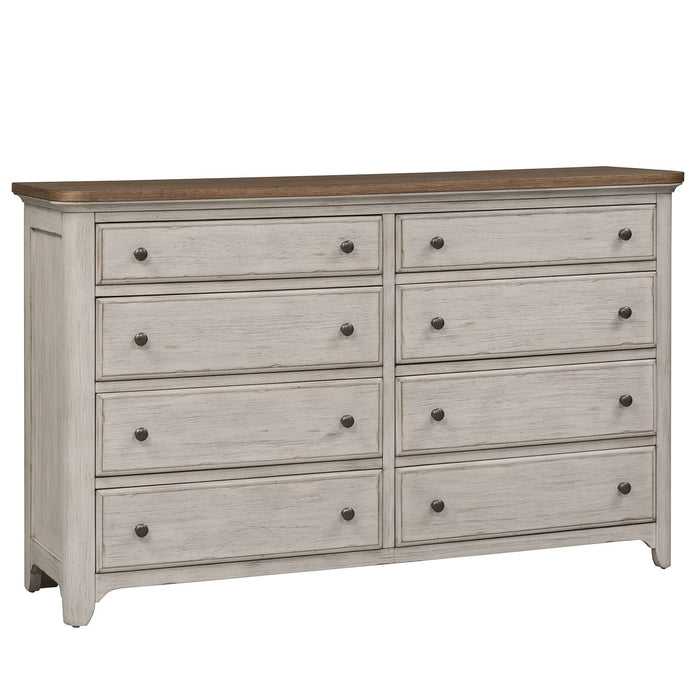 Farmhouse Reimagined Drawer Dresser in Antique White image