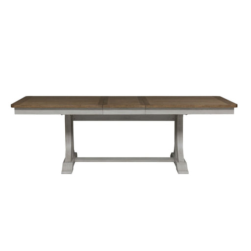 Farmhouse Reimagined Trestle Table - Red Gate Home Furnishings (Ball Ground, GA)