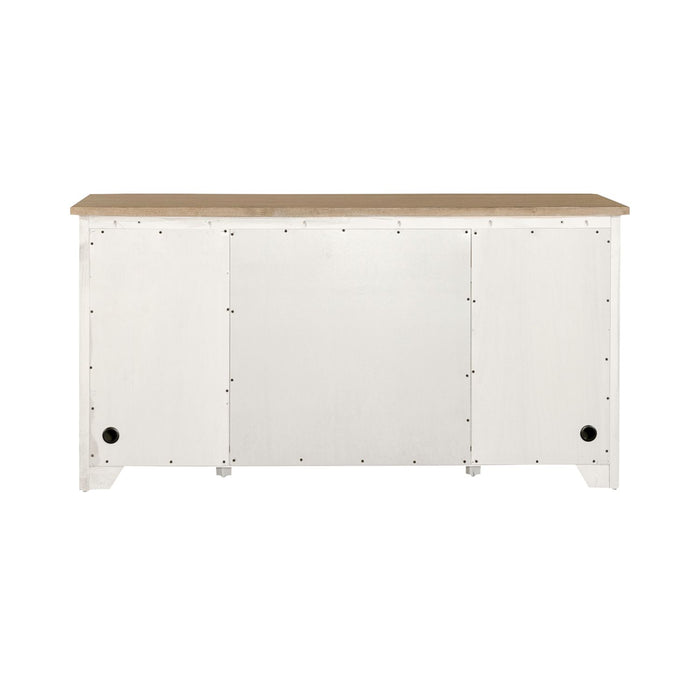 Farmhouse Reimagined Door Credenza in Antique White image