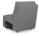 Modmax Reclining Sectional with Audio Console - Red Gate Home Furnishings (Ball Ground, GA)
