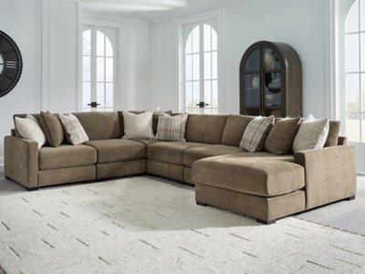 Camellia-Court Sectional with Chaise - Red Gate Home Furnishings (Ball Ground, GA)