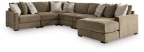 Camellia-Court Sectional with Chaise - Red Gate Home Furnishings (Ball Ground, GA)