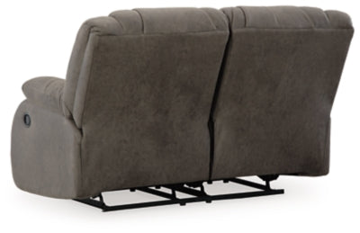 First Base Reclining Loveseat - Red Gate Home Furnishings (Ball Ground, GA)