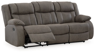 First Base Reclining Sofa - Red Gate Home Furnishings (Ball Ground, GA)