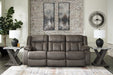 First Base Reclining Sofa - Red Gate Home Furnishings (Ball Ground, GA)