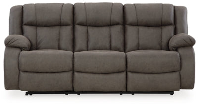 First Base Reclining Sofa - Red Gate Home Furnishings (Ball Ground, GA)