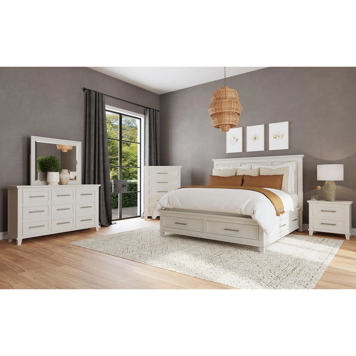 Canterbury Dresser and Mirror Set