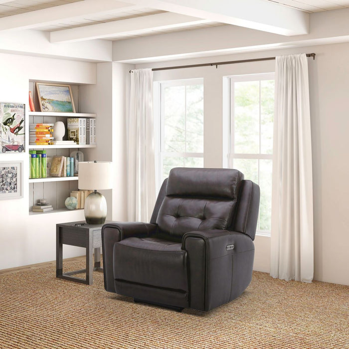 Liberty Furniture Carrington SG Recliner P3 & ZG in Dark Brown