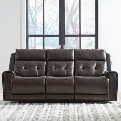 Liberty Furniture Carrington Sofa P3 & ZG in Dark Brown image