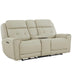 Carrington Loveseat w/Console P3 & ZG in Baja Stone - Red Gate Home Furnishings (Ball Ground, GA)