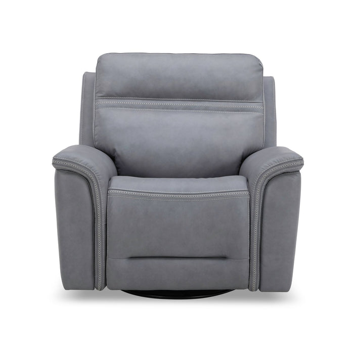 Cooper SG Recliner P3 in Blue Gray - Red Gate Home Furnishings (Ball Ground, GA)