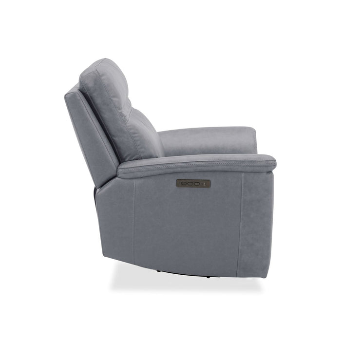 Cooper SG Recliner P3 in Blue Gray - Red Gate Home Furnishings (Ball Ground, GA)