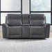 Liberty Furniture Cooper Loveseat w/Console P3 & ZG in Blue Gray image