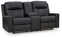Mackmenville Reclining Loveseat with Console - Red Gate Home Furnishings (Ball Ground, GA)