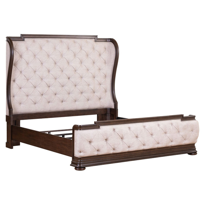 Provence Park King Shelter Bed - Red Gate Home Furnishings (Ball Ground, GA)