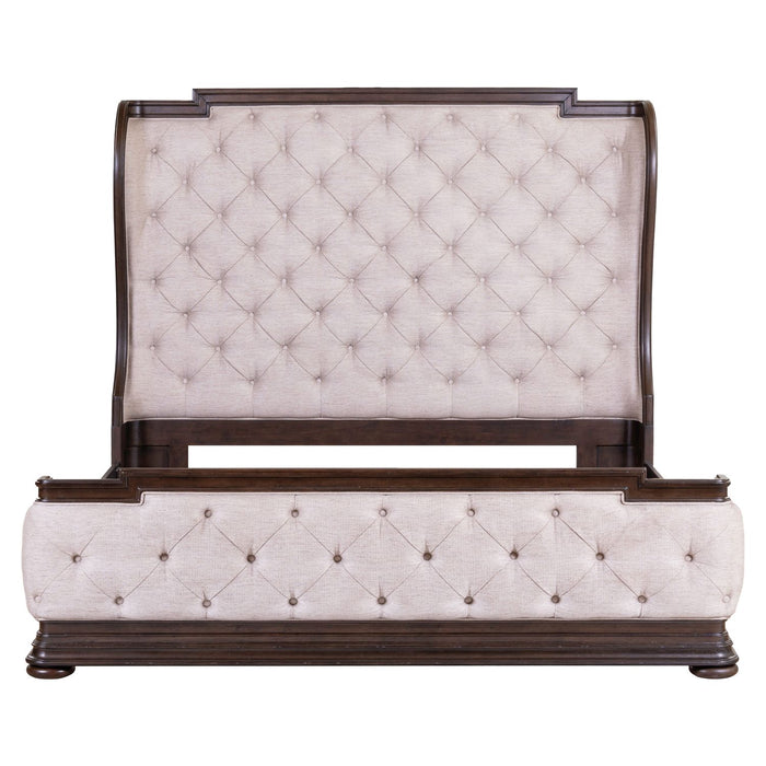 Provence Park King Shelter Bed - Red Gate Home Furnishings (Ball Ground, GA)