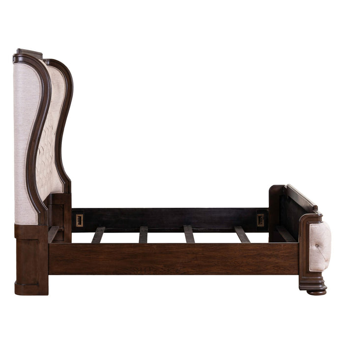 Provence Park King Shelter Bed - Red Gate Home Furnishings (Ball Ground, GA)